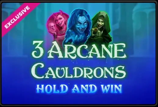 3 Arcane Cauldrons